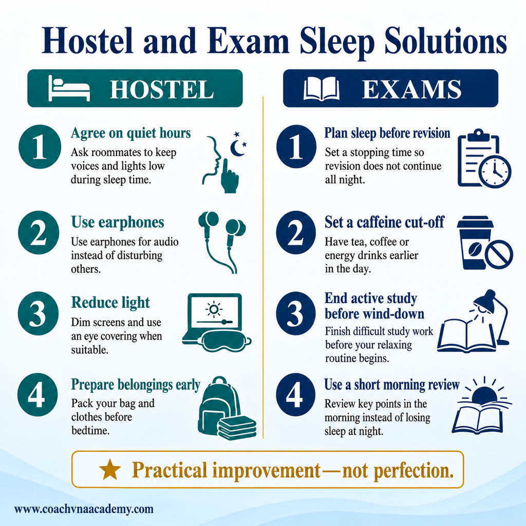 Hostel and exam sleep solutions for college students